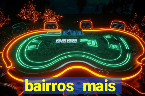 bairros mais perigosos de bh